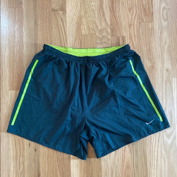 Nike Pants - Nike Dri Fit Running Shorts Army Green